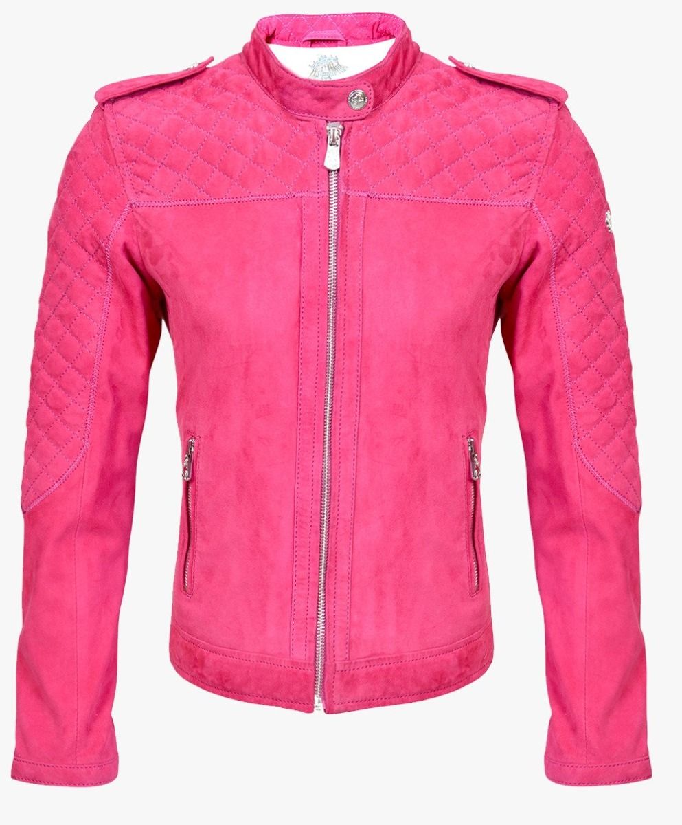 SUEDE JACKET CANDY - RICA GIRLS JUNIOR My Store